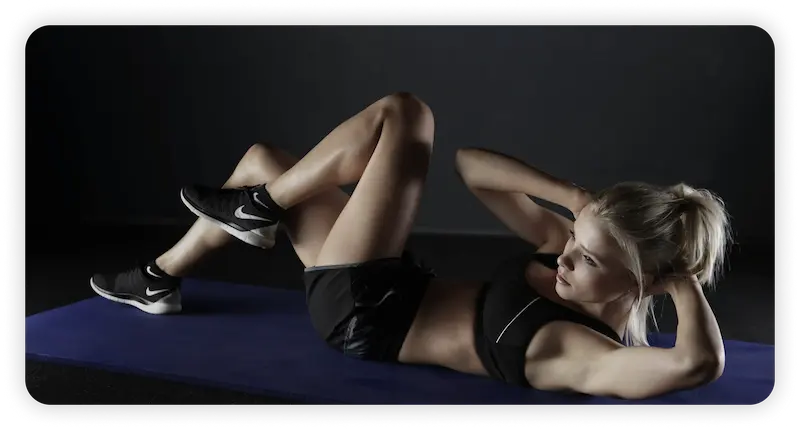 Home workout training